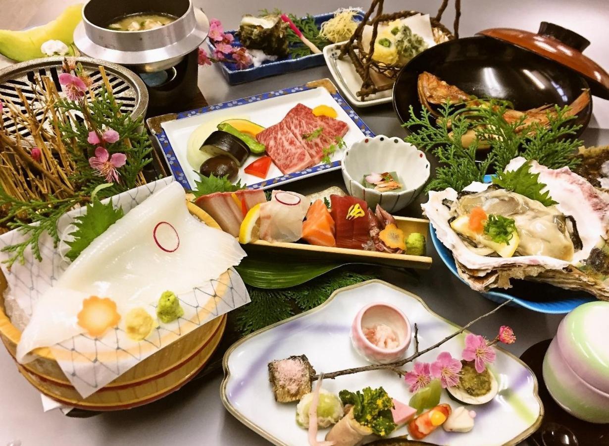 Hamamura Onsen Totoya Tottori Exteriör bild